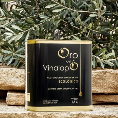 Ekologiczna oliwa z oliwek extra virgin Oro del Vinalopó 2,5 L