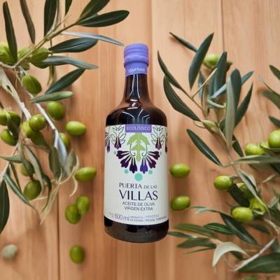 Ekologiczna Oliwa z oliwek Extra Virgin Picual Puerta de las Villas wczesna verde 0,5L