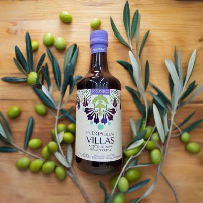 Ekologiczna Oliwa z oliwek Extra Virgin Picual Puerta de las Villas wczesna verde 0,5L