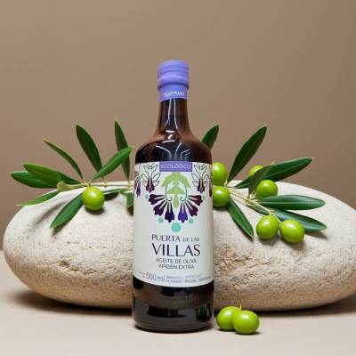 Ekologiczna Oliwa z oliwek Extra Virgin Picual Puerta de las Villas wczesna verde 0,5L
