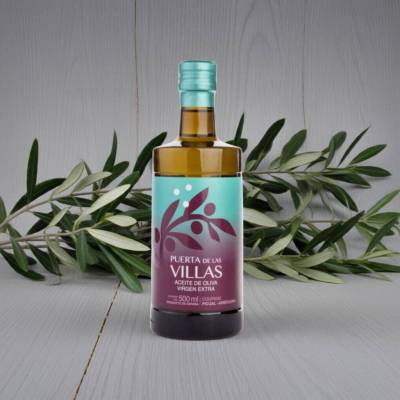 Oliwa z oliwek Extra Virgin Coupage Picual i Arbequina Puerta de las Villas 0,5L