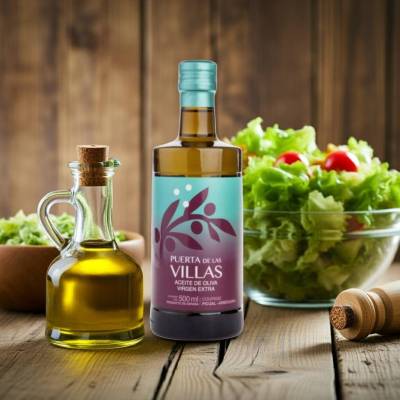 Oliwa z oliwek Extra Virgin Coupage Picual i Arbequina Puerta de las Villas 0,5L
