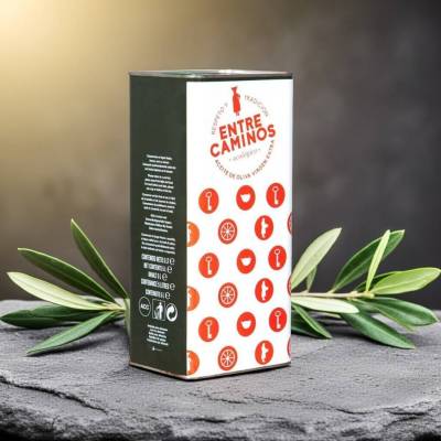 Ekologiczna Oliwa z oliwek extra virgin w puszce 5L - 100% Hojiblanca-wczesny zbiór