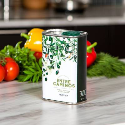 Ekologiczna oliwa z oliwek extra virgin zielona edycja specjalna-100% Hojiblanca w puszce 250ml